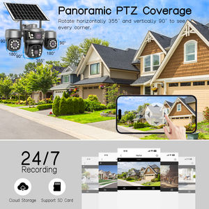 Cámara de Vigilancia Exterior Inalámbrica de 6MP, 4G, Energía Solar, Alerta de Movimiento PIR, Resistente a la Intemperie, para Uso en el Hogar y Granjas - Product Image 5