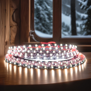 SMD2835 72 LED Smart Strip Lights Bendable Zig Zag Design 5m DC12V Blanc/Blanc Chaud/Blanc Froid Options CE Garantie de 3 ans - Product Image 5