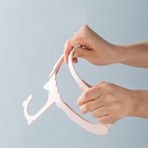 <span class=keywords><strong>Cintres</strong></span> en plastique pour enfants avec pince, extensibles, sans trace, antidérapants, pour vêtements de bébé, <span class=keywords><strong>lot</strong></span> de 10 - Product Image 4