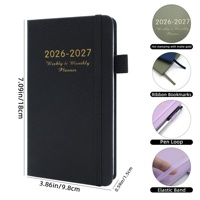 Carnet de notes portable 2026-2027 très prisé pour l'organisation personnelle des tâches