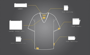 Hiệu Suất Cao Thân Thiện Với Môi Không Thấm Nước Satin Vuông Polyester Quần Áo Nhãn In Cho Biển Ngoài Trời Bánh Điều Kiện Ẩm Ướt - Product Image 4