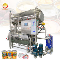 ORME 1000L Autoclaveerbare Glazen Flessen Sterilisator Drank Aluminiumblik Melk Sterilisatie Retort