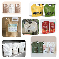 Sacs d'emballage en plastique pour détergent à lessive, personnalisables avec logo, pour produits d'impression de qualité supérieure, pour la lessive liquide et le nettoyage du linge