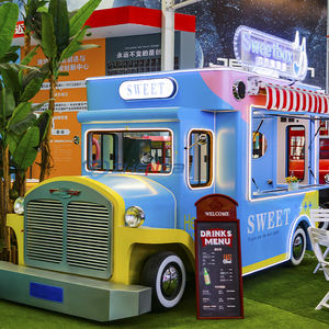 Gerobak Makanan Listrik Roda Empat/Truk Makanan Mobile, Cocok untuk Lokasi Seperti Taman, Kafe, dan Kios Makanan. - Product Image 6