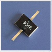 Résistance de patch de borne de connecteur SMT 3GHz 150w atténuateur RF au plomb UHF 868 mhz atténuateur 30 db rf pour l'aviation