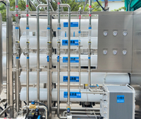 Machine de traitement de l'eau RO industrielle à filtration multi-étapes en acier inoxydable HUAJIETEC pour la production de détergents cosmétiques