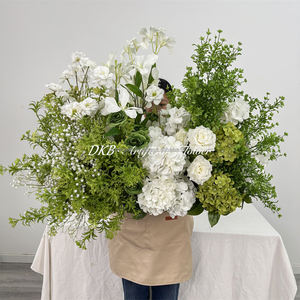 DKB Camino de Flores al por Mayor para Decoración de Bodas, Flores Artificiales para el Pasillo, Fondo Floral para Decoración de Ceremonias de Boda - Product Image 6