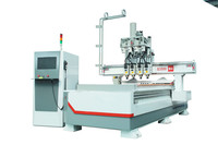 Fácil atc puerta de madera grabado de máquina de enrutador cnc de ginchoor
