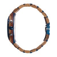 Jam Tangan Pria Multifungsi Kronograf Kayu Quartz 2026