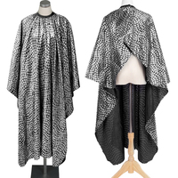 Nouveautés Fashion Blink Cape de Barbier Anti-Poussière en Polyester pour Salon, Cape de Coiffure Outil de Barbier