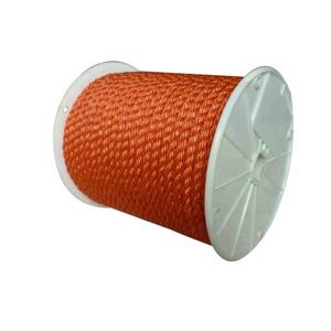 Corde jaune Poly <span class=keywords><strong>Pro</strong></span>, 1/2 "X 600 'torsadée, ligne en polypropylène, marine, nautique, maison, industriel - Product Image 3