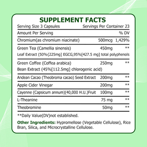 Cápsulas para el Control de Peso con Etiqueta Personalizada, Contienen Extracto de Hoja de Té Verde, Apoyan la Pérdida de Peso Saludable, Cápsulas Adelgazantes para Adultos - Product Image 2