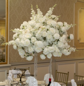 HK-FB047 Artificial Silk Rose Wedding <b>Flower</b> Ball Centerpiece Floral Event <b>Flower</b> Ball <b>Table</b> <b>Decoration</b> <b>Flower</b> Ball - Product Image 6