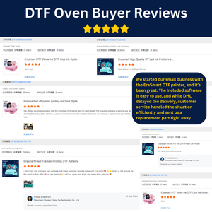 เตาอบ EraSmart A3 DTF พร้อมเครื่องพิมพ์ DTF สำหรับอบผง อุปกรณ์สำหรับธุรกิจขนาดเล็ก เตาอบสำหรับการพิมพ์ DTF - Product Image 5