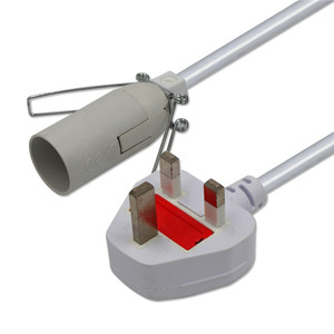 H03VVH2-F 0.75 MM/2C Cordon de Lampe à <span class=keywords><strong>Sel</strong></span> avec Gradateur Contrôle et L'assemblée 15W Ampoule Pour Lampes à <span class=keywords><strong>Sel</strong></span> De L'<span class=keywords><strong>himalaya</strong></span> - Product Image 2