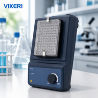 Agitateur de laboratoire MX-M pour microplaques, mélangeur orbital 0-1500 tr/min, affichage LED, fonction minuterie, commande par bouton pour ELISA 96 puits