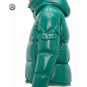 Chaqueta acolchada personalizada, concha de nailon, relleno de poliéster, abrigo acolchado para ropa de calle, senderismo y regalos corporativos - Product Image 4