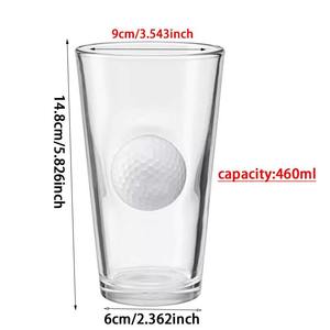 Verres à bière en verre transparent de haute qualité en gros, logo personnalisé tendance, bar à domicile, verres à bière, verres à bière de football mondial - Product Image 6