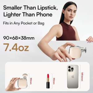 Práctica Pistola de Masaje Corporal Portátil USB Personalizable 2025, <span class=keywords><strong>Motor</strong></span> sin Escobillas, 4 Cabezales de Masaje, 4 Niveles de Velocidad, Recargable, 2-4 Horas - Product Image 5