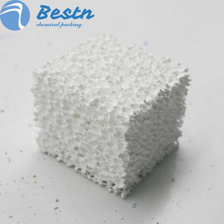10-60 PPI Alumina Ceramic Foam Filter for Industrial Casting