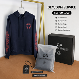 Sudadera con Capucha para Hombre 100% Algodón, Estilo Urbano 2024 <span class=keywords><strong>CH</strong></span>, Estampado de Letras Góticas Sánscritas, Sudadera con Capucha de Alta Calidad - Product Image 5