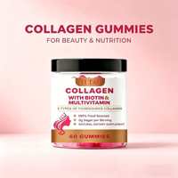 Suplemen Pemutih Kulit & Anti-Penuaan Vitamin E & Kolagen Bebas Gula Label Pribadi OEM/ODM untuk Dewasa