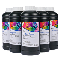 ETINK TC-01 Revêtement Laque UV Imperméable Écologique à Base d'Eau pour 1000g pour Impression sur Acrylique, Verre, Métal, PP, PV