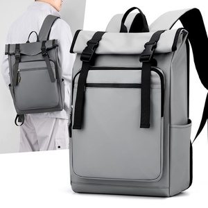 Men's Fashionable Large Capacity 17.3 Inch <b>Computer</b> <b>Backpack</b> Casual Sport Styles Cross-Border Travel Pack Zipper Polyester - Product Image 4
