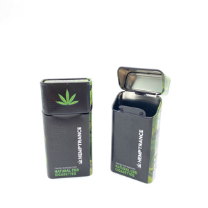 High quality wholesale custom cheap cigarette tin box hot sale cigarette case