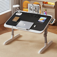 Table d'ordinateur portable pliable à hauteur réglable, petite taille, pour étudiants, dortoirs, enfants et personnes paresseuses - Vente en gros