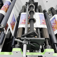 HJRYIN-650 6 couleurs en ligne feuille papier Film imprimante flexographique système d'inspection ensemble de refendage Machine d'impression Flexo