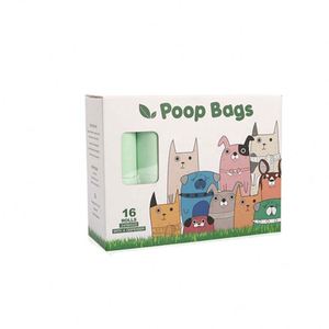Bulk PVA Material Water Soluble Pet Poop Bags Environmentally Friendly <b>Dog</b> Waste Bags - Product Image 2