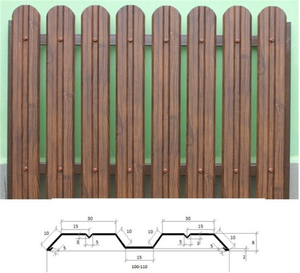 金属鉄柵フェンシングパネル製造機フェンスシートロールフォーミングマシンストックード製造用 - Product Image 6