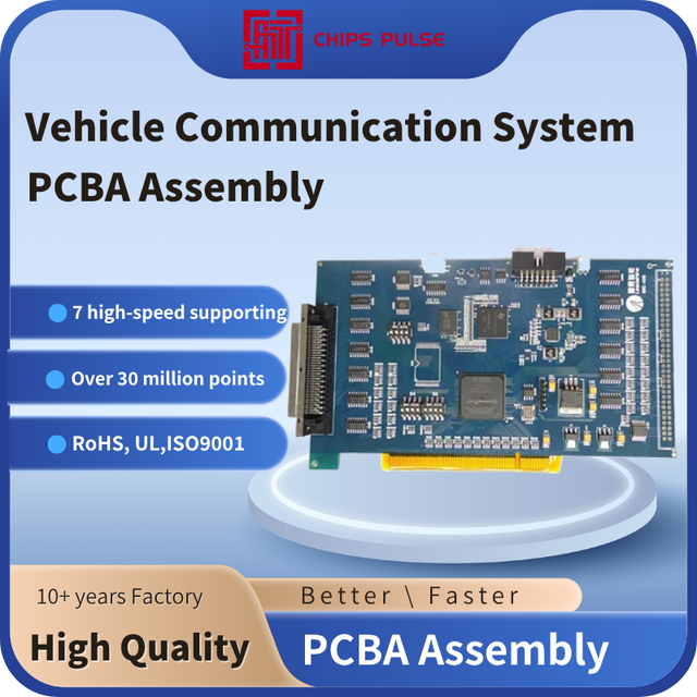 12V Auto Cut Off Charging Circuit Turnkey PCB Assembly for Vehicle Communication System