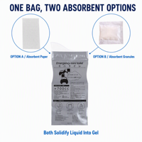 Mini toilettes d'urgence 700CC, sac à urine jetable auto-scellant, anti-fuite, utilisation à une main, pour voiture, embouteillage, enfants, grossesse