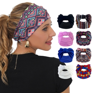 <span class=keywords><strong>Bandeau</strong></span> de <span class=keywords><strong>sport</strong></span> élastique extra large imprimé, élastique à <span class=keywords><strong>cheveux</strong></span> absorbant la transpiration, <span class=keywords><strong>bandeau</strong></span> de yoga - Product Image 1