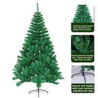 Nouvelle Collection : Arbre de Noël Artificiel en PVC pour la Maison, Décoration d'Arbre Nu, Ornements pour Ambiance de Centre Commercial de Noël, EXW