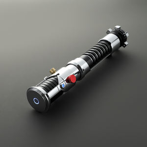 Espada de Duelo de Metal Personalizada LGT SABERS, Inspirada en <span class=keywords><strong>Kenobi</strong></span>, Espada Pesada con Neopixel, Cambio de Color de Arcoíris de Fuego, Luces Intermitentes, Regalo - Product Image 6
