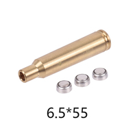 Pointeur laser rouge LAMBUL 6,5*55, calibrage rapide, viseur laser en laiton doré, accessoire de tir, utilise 3 piles LR41