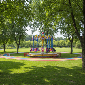 Equipo de parque de atracciones al aire libre Paseos 16 paseos de Carnaval para niños Jet Super swing a la venta - Product Image 2