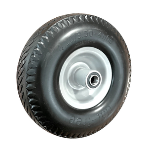 <span class=keywords><strong>10</strong></span> "4.<span class=keywords><strong>10</strong></span>/3.50-4 PU Espuma Prova Flat Livre Solid Wheelbarrow Pneu e Rodas - Product Image 4