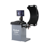 Équilibreur de pneus entièrement automatique et équipement d'alignement des roues Machine d'équilibrage de roues à écran LCD pour ordinateur
