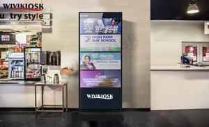 شاشة ذكية LCD رقيقة بحجم 43 بوصة تعمل باللمس مع كاميرا كشك للإعلان الرقمي - Product Image 6