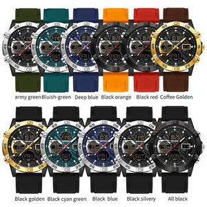 Montre numérique pour homme SANDA 6239, montre de sport tendance, étanche, double affichage, lumineuse, compte à rebours, date - Product Image 5