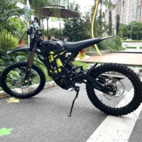 Moto tout-terrain électrique 72V 35Ah Light Bee X 10000W, moto de cross haute vitesse pour adultes, vélo électrique