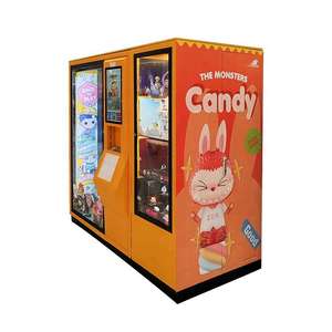 Distributeur automatique de boissons et de collations, armoire à casiers, libre-service, commercial, sans personnel, code QR, écran tactile, SDK, pièces - Product Image 4