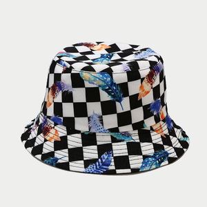 Sombrero Unisex con Estampado de Grafiti, Sombrero de Pescador para Todas las Temporadas, Sombrero Panamá para Exteriores, Sombrero de Hip Hop, Logotipo Bordado Personalizado - Product Image 5