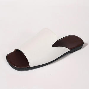 <span class=keywords><strong>Sandales</strong></span> <span class=keywords><strong>d</strong></span>'été chics de grande taille pour femmes, polyvalentes, <span class=keywords><strong>d</strong></span>écontractées, plates, à bout ouvert, pour un usage quotidien et la <span class=keywords><strong>d</strong></span>étente à la maison - Product Image 4