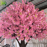 Nouveau Best-Seller Arbre de Cerisier Japonais Sakura Personnalisé Rose Arbre Fleuri Artificiel Décoration Mariage Maison