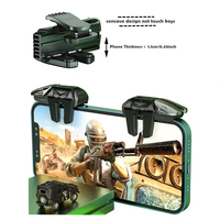 Manette de jeu mobile Sarafox F6, contrôleur de jeu en alliage, joystick, bouton de tir L1 R1 pour iPhone Android